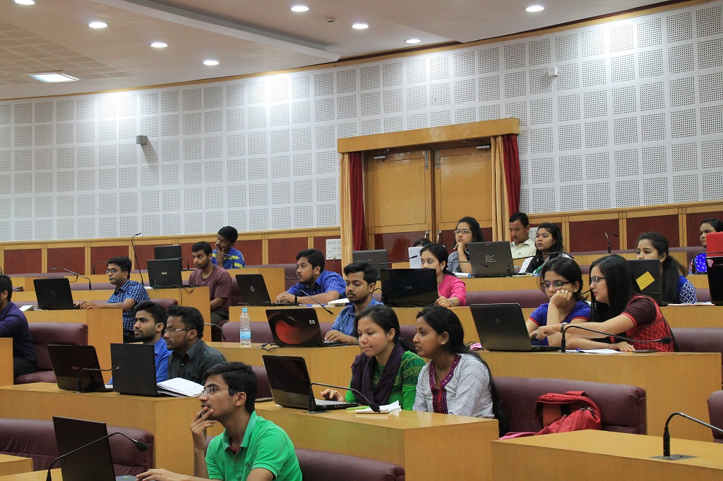 Partcipants during one of the technical sessions